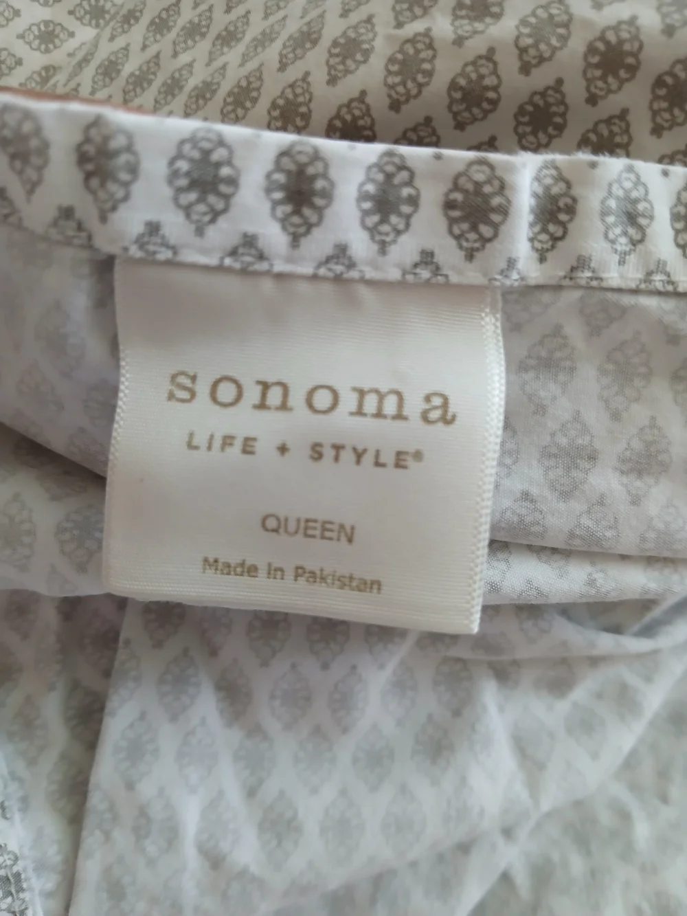 Sonoma Goods for Life Queen 4-Piece Sheet Set Gray | Pre-Owned